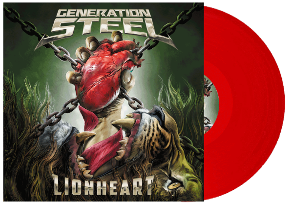 GENERATION STEEL - Lionheart [Red Marbled Vinyl]